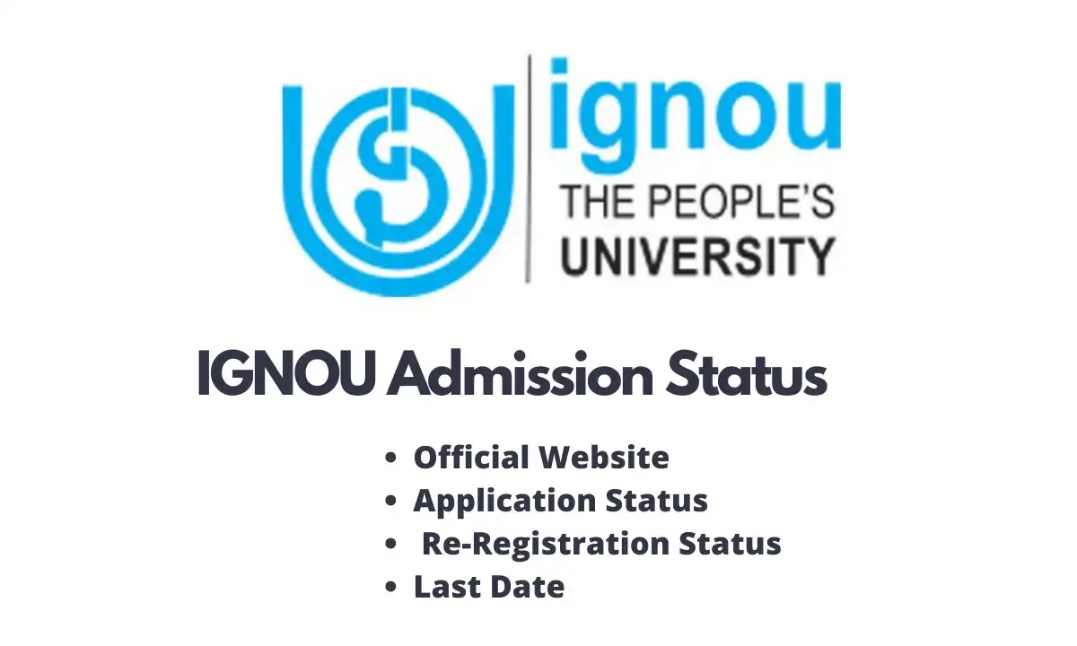 IGNOU Admission Status